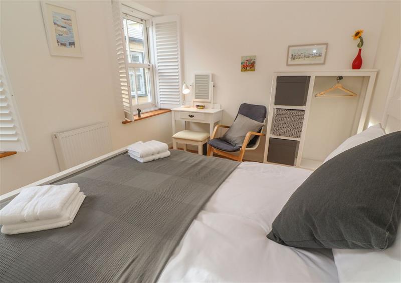 One of the 2 bedrooms at Bodillys Cottage, Newlyn