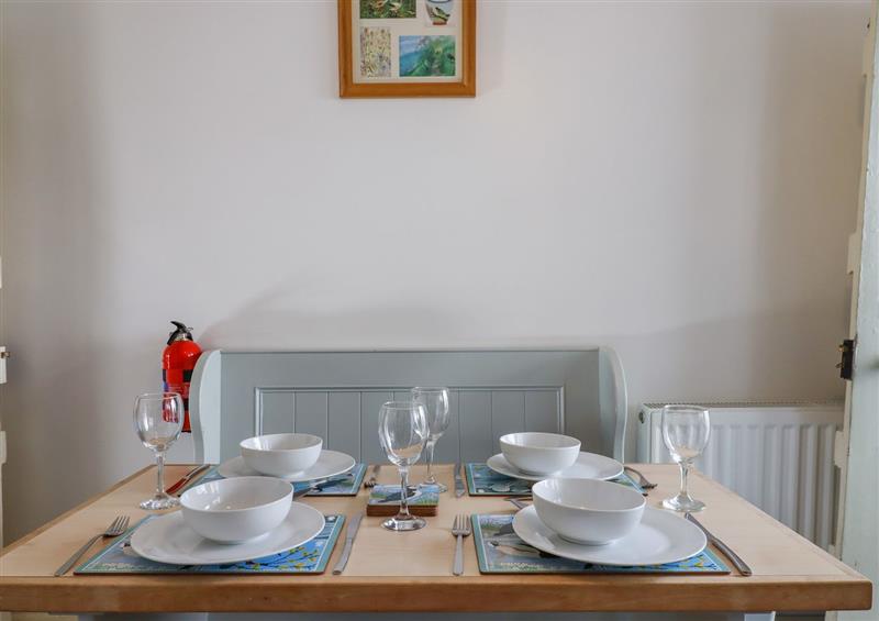 The dining room at Bodkin Cottage, Dunster