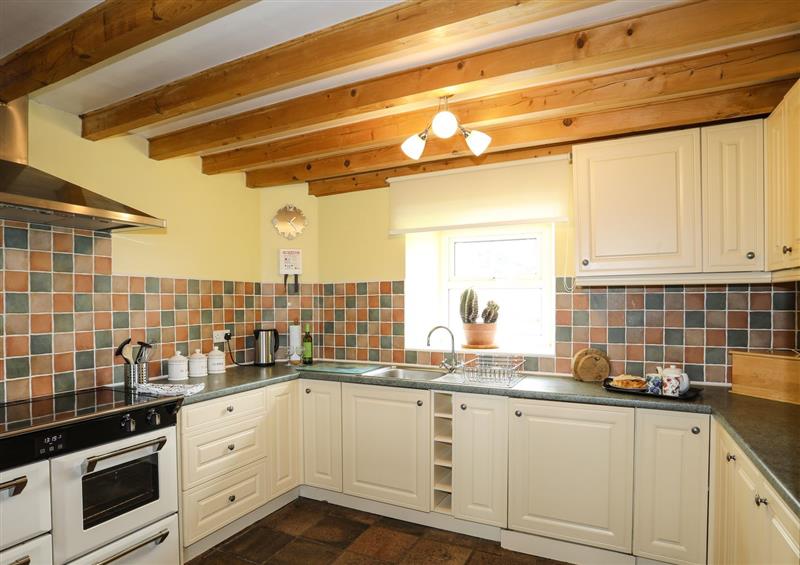 This is the kitchen at Bodlasan Groes House, Llanfachraeth
