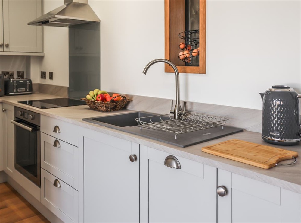 Kitchen at Bodlyn Cottage in Tal-y-Bont, near Barmouth, Gwynedd