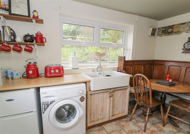 This is the kitchen at Bodorwel Cottage, Penrhyndeudraeth