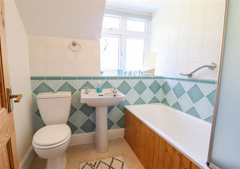 This is the bathroom at Bodowen Coach House, Abermo near Barmouth