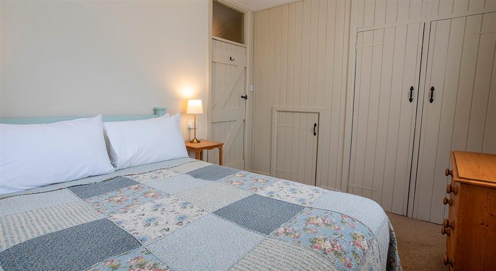 The double bedroom at Bodrugan in St Austell, Cornwall