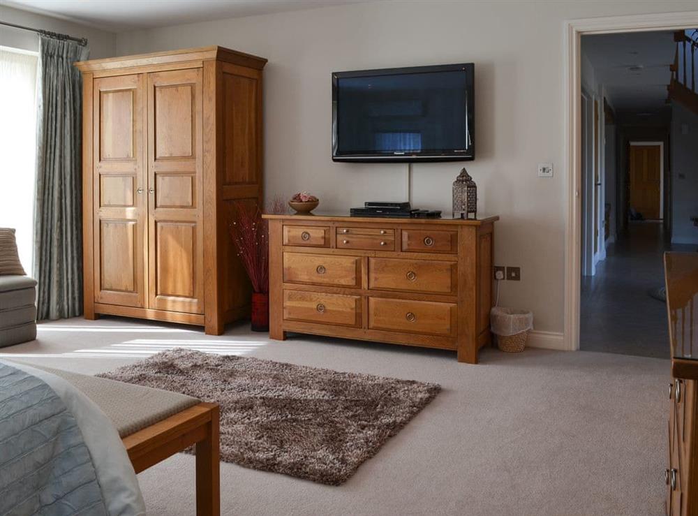Comfortable double bedroom at Bodrydd, 