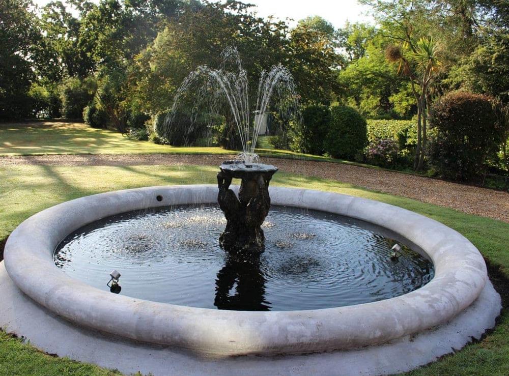 Beautifully restored Victorian fountain at Bodwen in Wootton Bridge, near Ryde, Isle of Wight