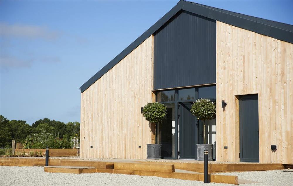 This contemporary barn conversion completed in 2019  has been finished to an incredible standard