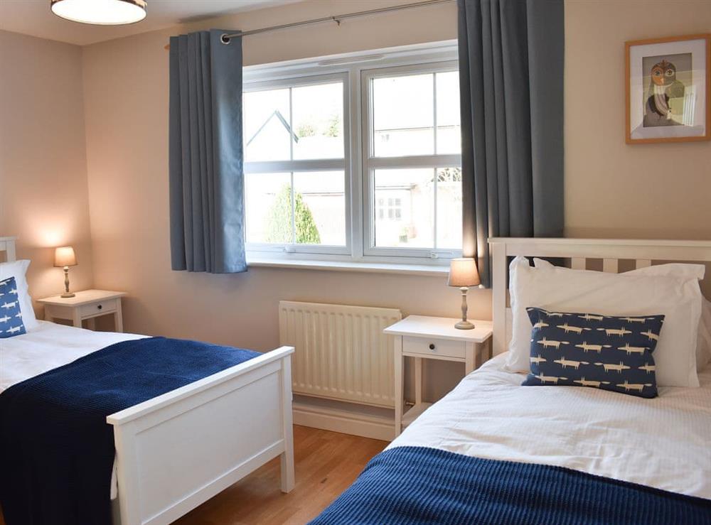 Twin bedroom at Bolan House in Langwathby, near Penrith, Cumbria