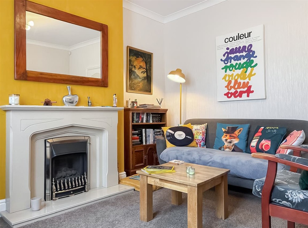 Living room at Bold Venture Cottage in Skipton, North Yorkshire