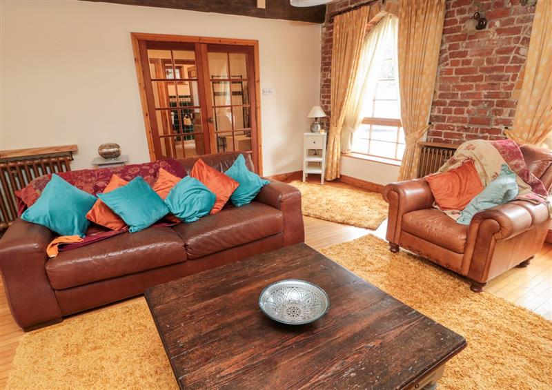 This is the living room at Bolland Hall, Morpeth