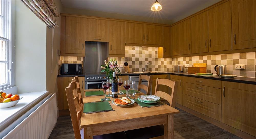 The kitchen at Bolt Cottage in Morpeth, Northumberland