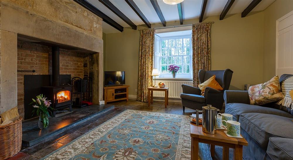 The sitting room at Bolt Cottage in Morpeth, Northumberland