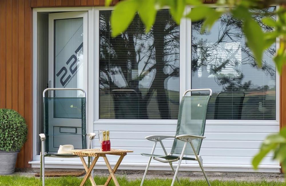 The exterior at Bolthole Cabin, Dartmouth