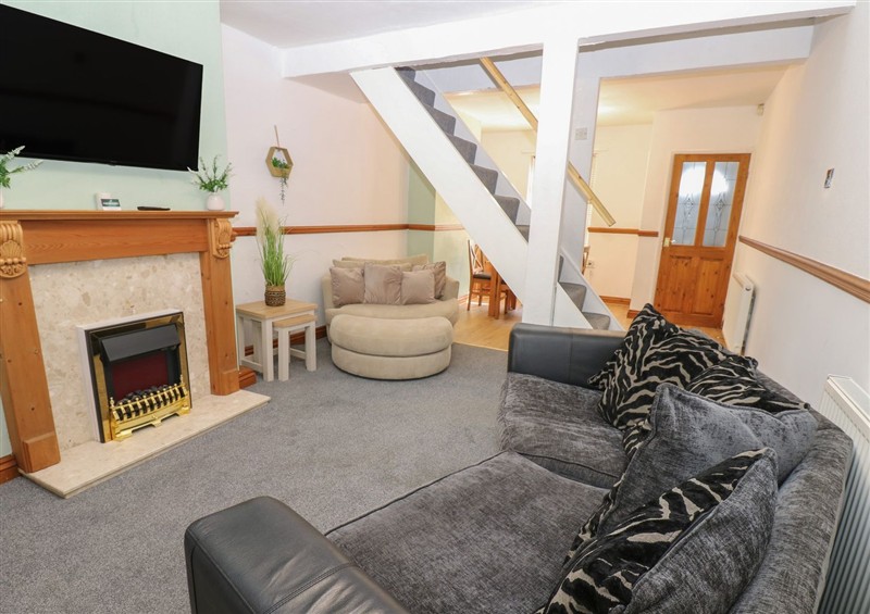 Relax in the living area at Bolton Terrace, Workington