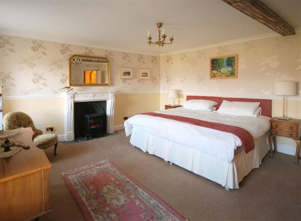 Spacious master bedroom at Etive View, 