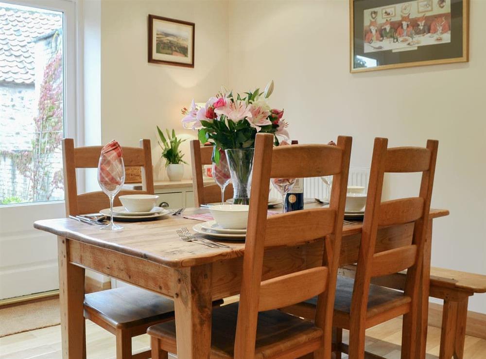 Charming dining area at Bondgate in Helmsley, North Yorkshire
