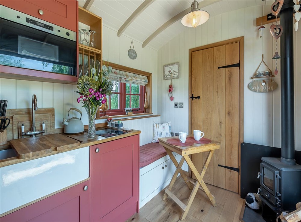 Open plan living space (photo 3) at Bonnies Shepherd Hut in Nottingham, Leicestershire