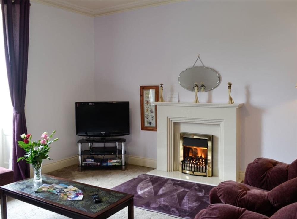 Living room at Bonshawside Farmhouse in Kirtlebridge, near Annan, Dumfries and Galloway, Dumfriesshire