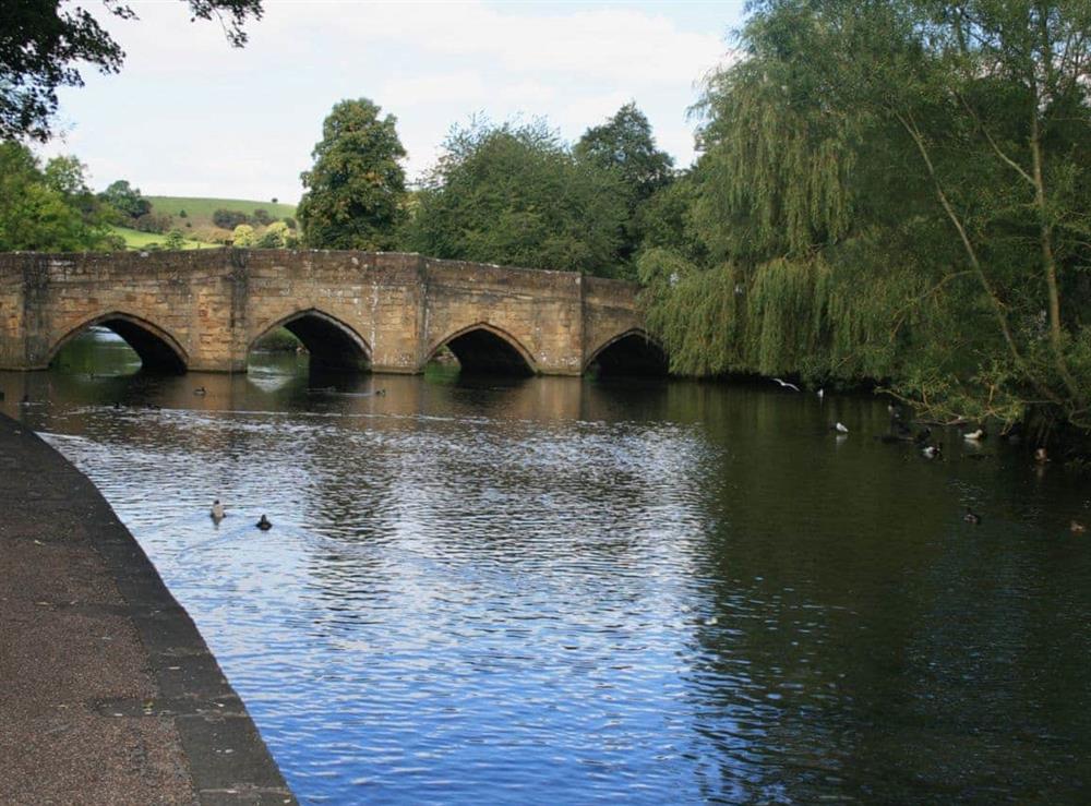 The beautiful River Wye (photo 2) at Bookkeepers Place in Bakewell, Derbyshire