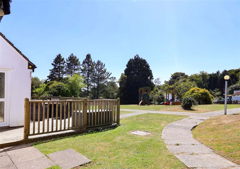 Outside at Boos Bungalow, Callington near Gunnislake