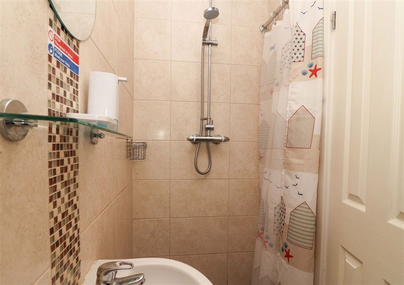This is the bathroom at Boos Bungalow, Callington near Gunnislake
