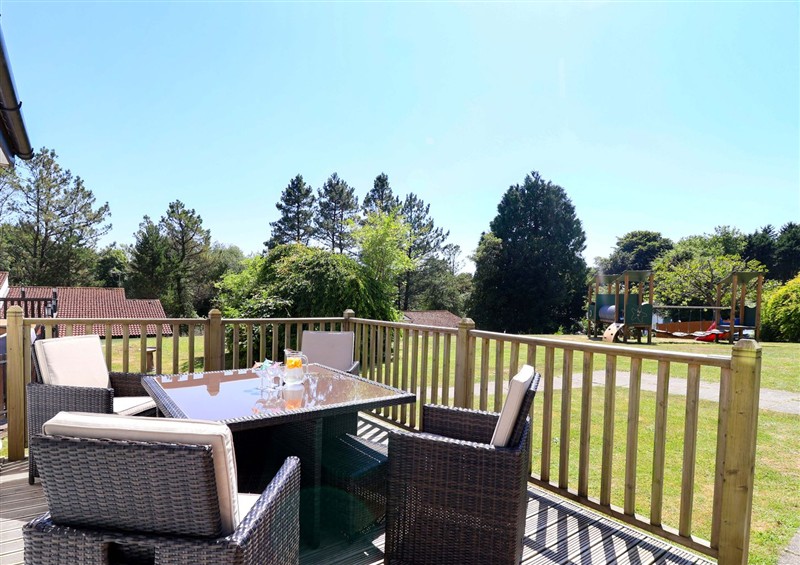 This is the garden at Boos Bungalow, Callington near Gunnislake