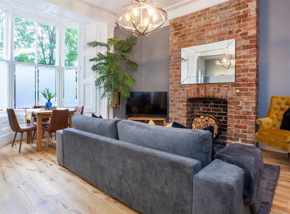 Living room/dining room at Bootham Apartment 2 in York, North Yorkshire