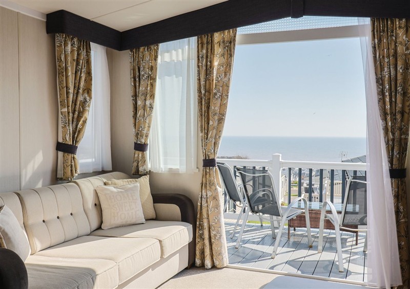 This is the living room at Bordeaux, Ladram Bay Otterton
