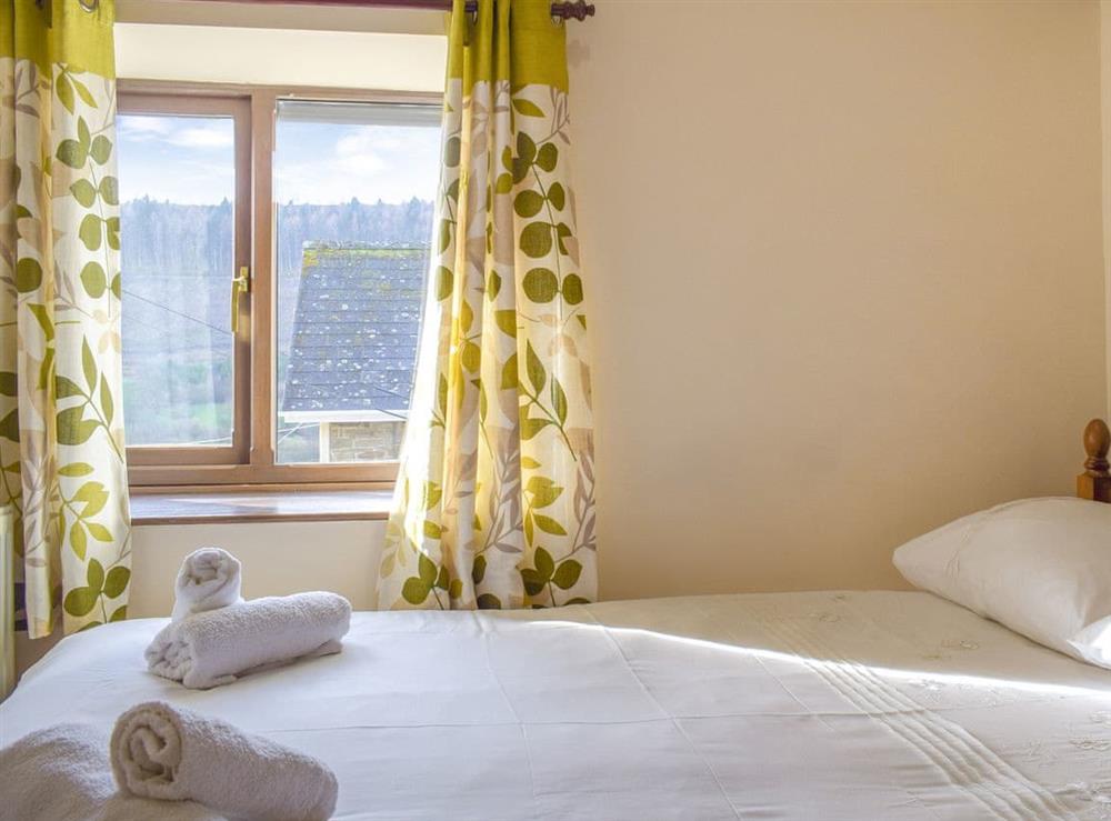 Double bedroom at Border View in Stanner, near Kington, Powys