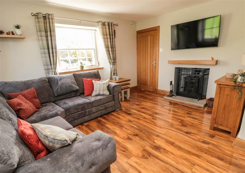 Relax in the living area at Borders Cottage, Lanton near Jedburgh