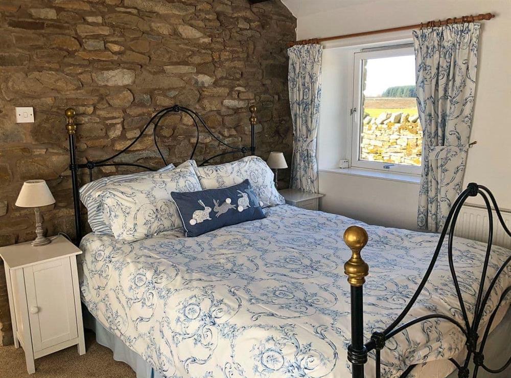 Double bedroom at Borrowdale Cottage in North Stainmore, Kirkby Stephen, Cumbria., Great Britain