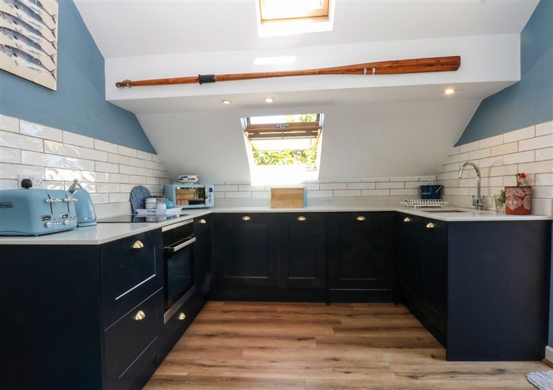 This is the kitchen (photo 2) at Borth Arian Boat House, Rhoscolyn