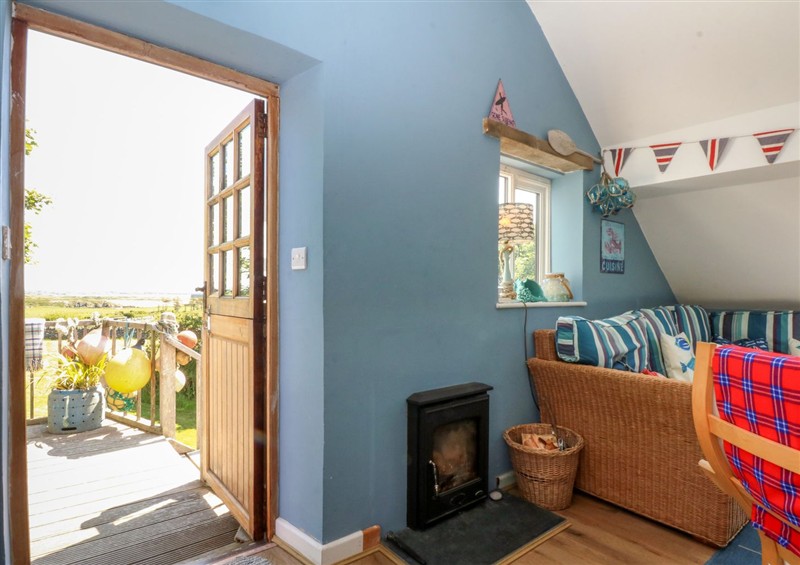This is the setting of Borth Arian Boat House at Borth Arian Boat House, Rhoscolyn