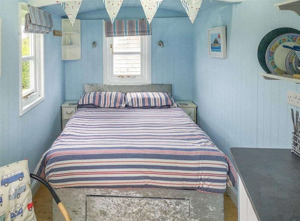 Sleeping area at Bos Verbas: Forget-me-not in Penzance, CornwallCornwall, England