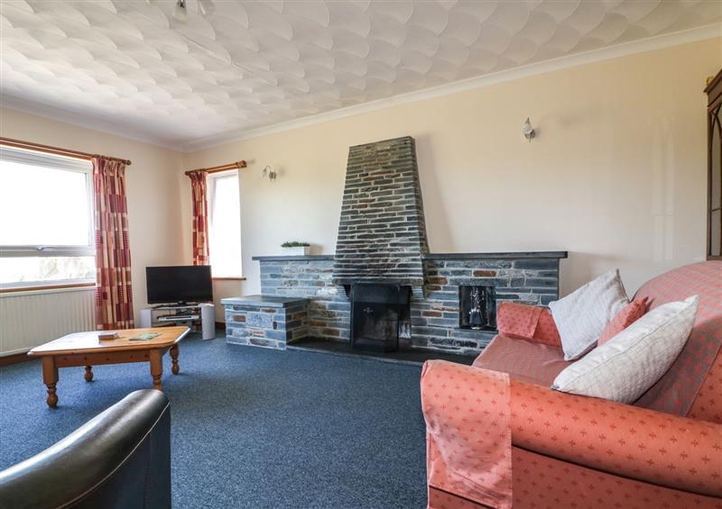 Enjoy the living room at Boscastle View, Boscastle