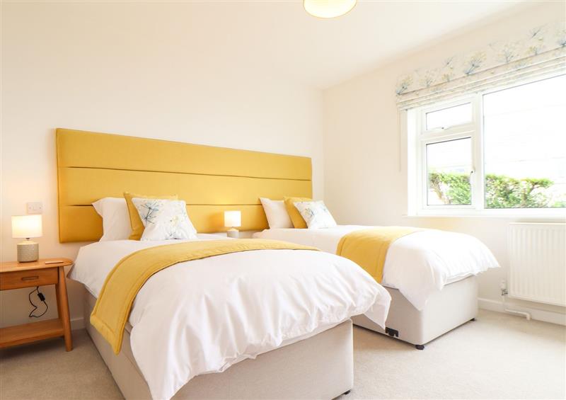 One of the 3 bedrooms at Boscregan, Porthleven