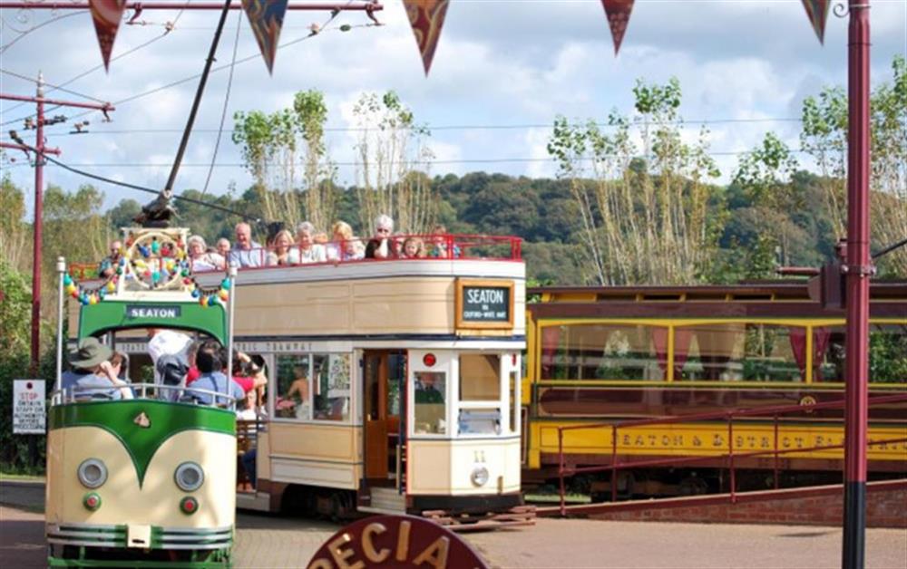 Take a ride along the Axe Valley on the Seaton Tramway at Boshill House in Lyme Regis
