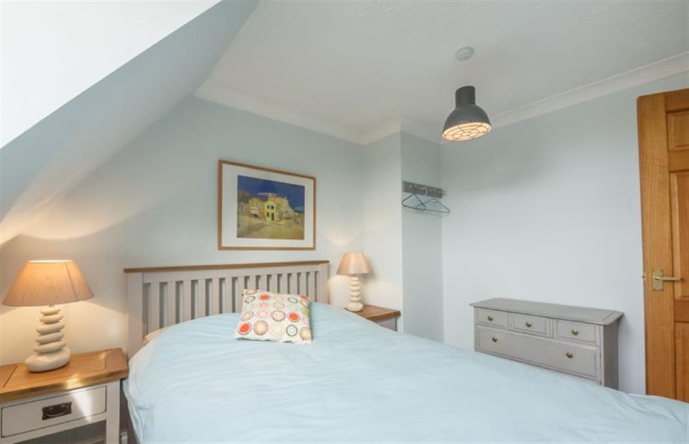 First floor:  Double bedroom with hanging rail and chest of drawers (photo 2) at Bosky House, South Creake  near Fakenham