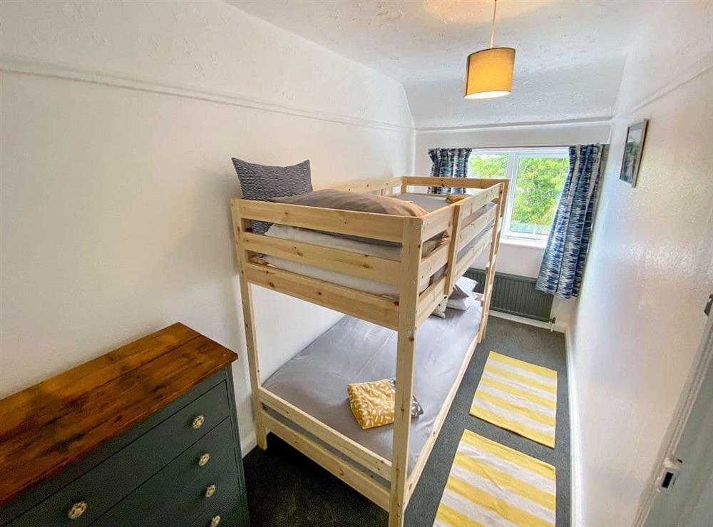 Bunk bedroom at Boslowick Stay in Falmouth, Cornwall