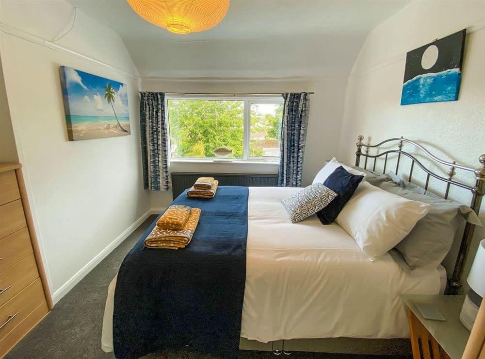 Master bedroom at Boslowick Stay in Falmouth, Cornwall