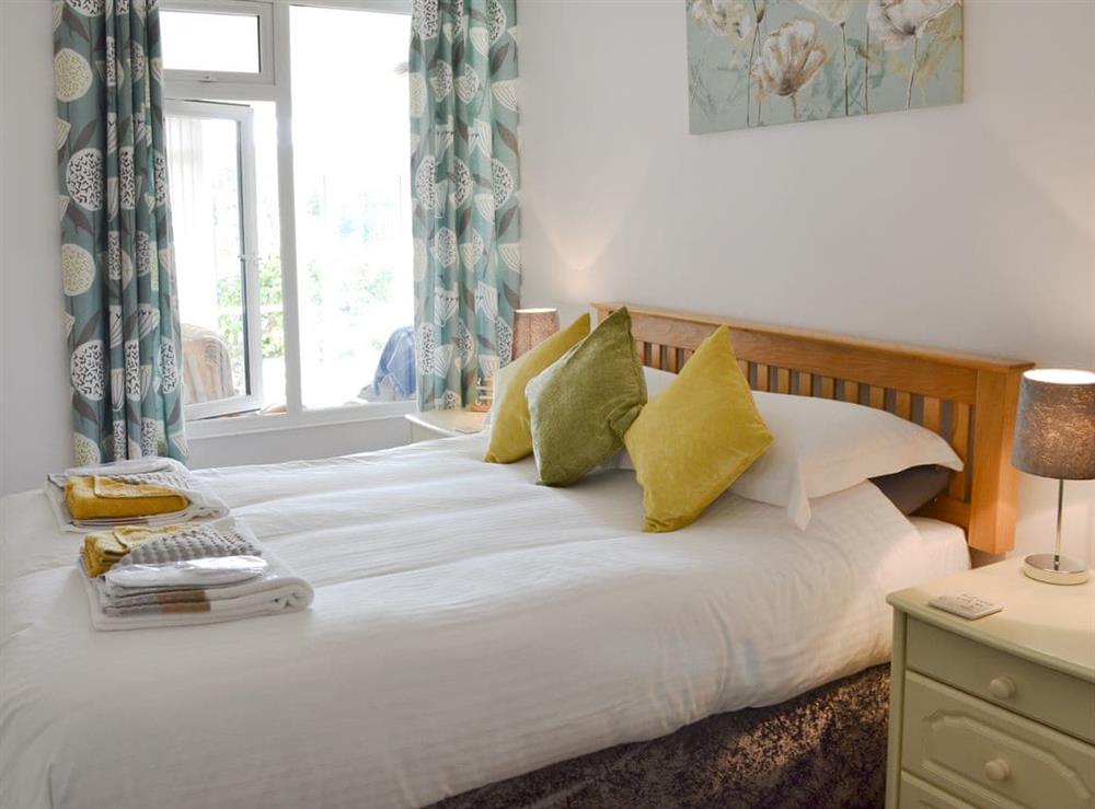 Comfortable double bedroom at Bosorne in Penzance, Cornwall
