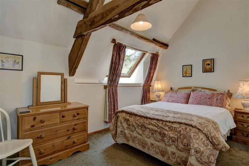 Double bedroom at Bossington Cottage, Near Dunster