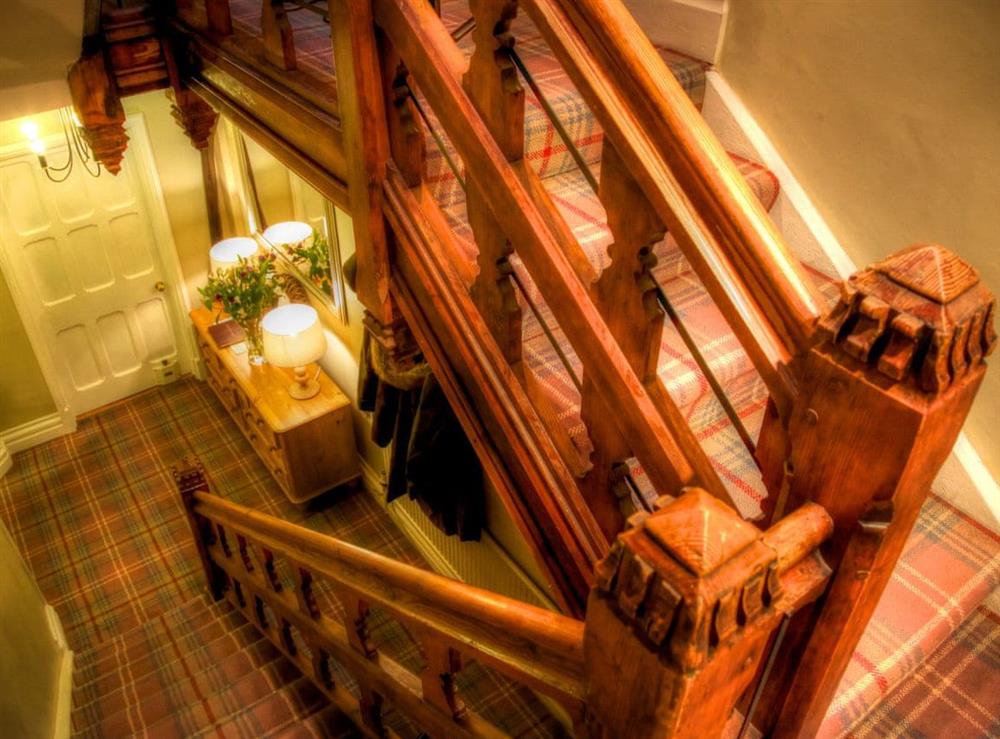 Stairs at Boston House in Windermere, Cumbria