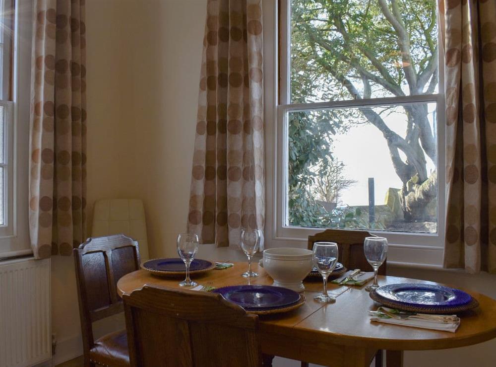 Dining room at Bosun Cottage in Felixstowe, Suffolk