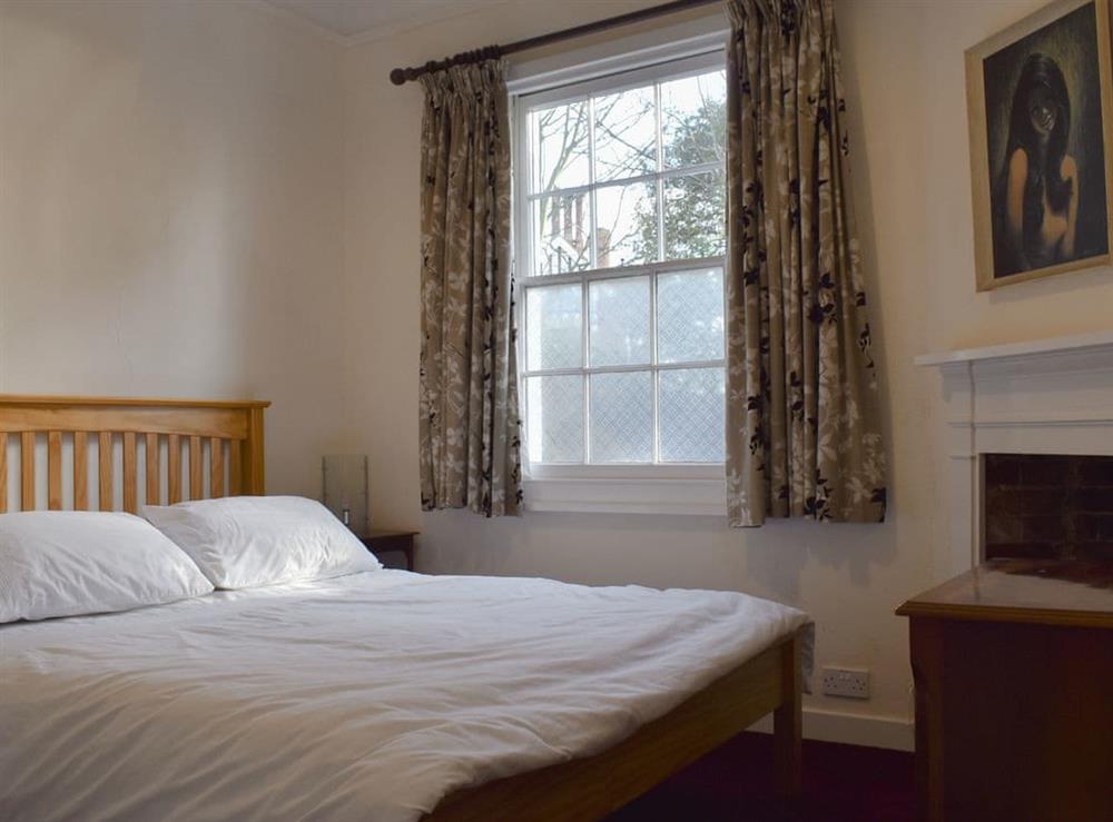 Double bedroom at Bosun Cottage in Felixstowe, Suffolk