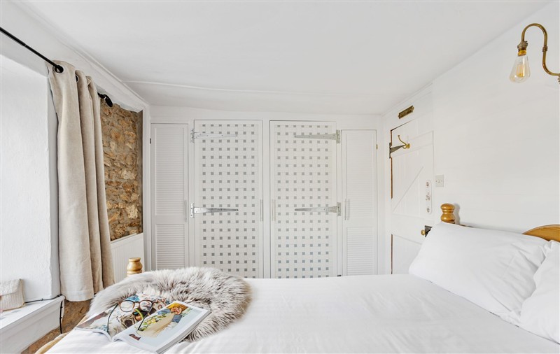 A photo of the bedroom at Bosuns Cottage, Devon