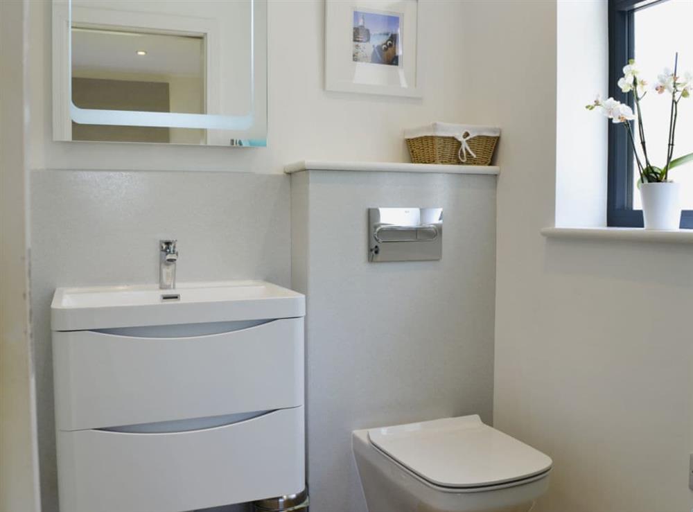 Shower room at Bosuns in Port Isaac, near Wadebridge, Cornwall