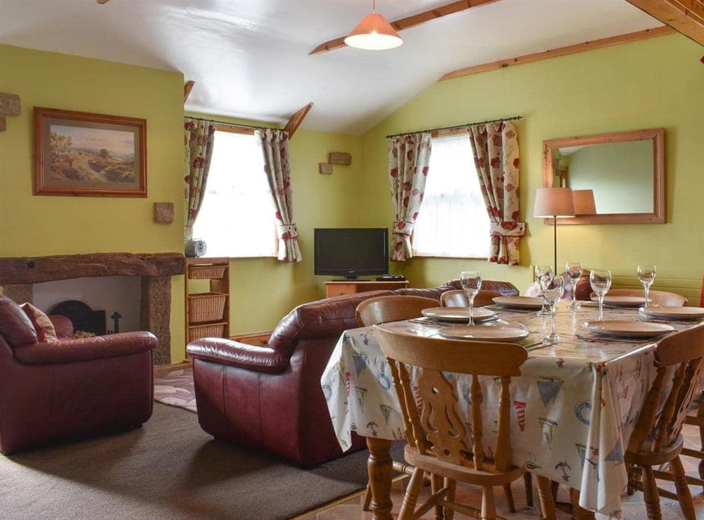 Spacious open-plan design at Bo’suns Rest in Staithes, near Whitby, Cleveland