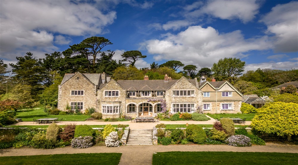 The exterior to Bosveal, Cornwall at Bosveal in Falmouth, Cornwall