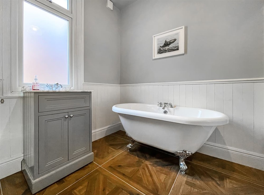 Bathroom at Botany Bay House in Whitby, North Yorkshire