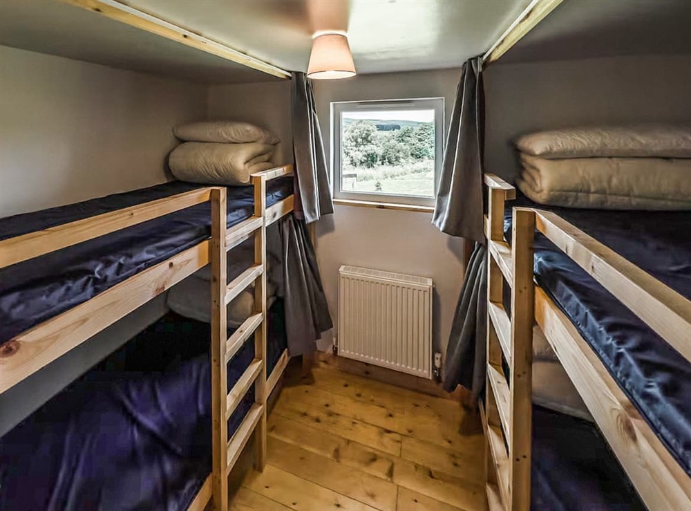 Bunk bedroom at Bothy 4 in Hexham, near Bellingham, Northumberland
